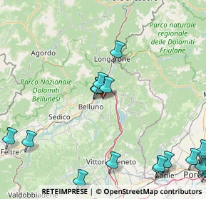 Mappa Via Sagrona, 32100 Belluno BL, Italia (23.9)