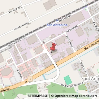 Mappa Via Industrie, 8, 6592 Legnano, Milano (Lombardia)