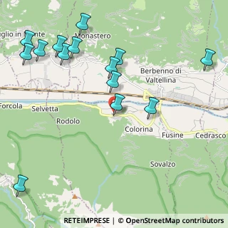 Mappa Via Don Folci, 23010 Colorina SO, Italia (2.58286)