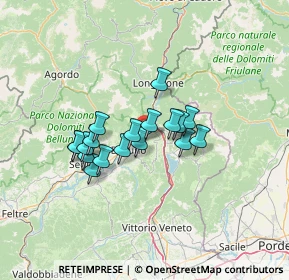 Mappa Loc, 32100 Belluno BL, Italia (9.79556)