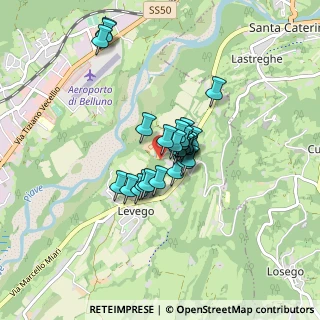 Mappa Loc, 32100 Belluno BL, Italia (0.54231)