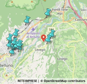 Mappa Loc, 32100 Belluno BL, Italia (2.35857)
