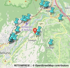 Mappa Loc, 32100 Belluno BL, Italia (2.2795)