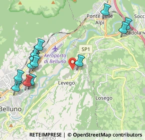 Mappa Loc, 32100 Belluno BL, Italia (2.47923)
