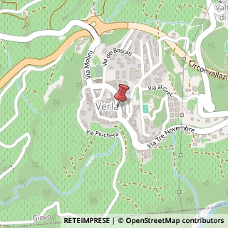 Mappa Via S. Antonio, 22, 38030 Verla TN, Italia, 38015 Lavis, Trento (Trentino-Alto Adige)