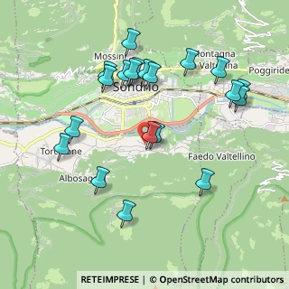 Mappa Via Cà Berardi, 23010 Albosaggia SO, Italia (2.027)