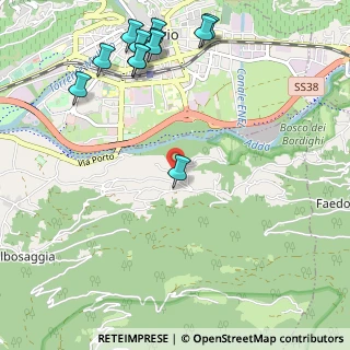 Mappa Via Cà Berardi, 23010 Albosaggia SO, Italia (1.34417)