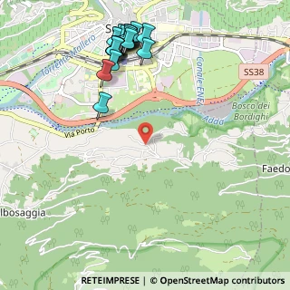 Mappa Via Cà Berardi, 23010 Albosaggia SO, Italia (1.281)