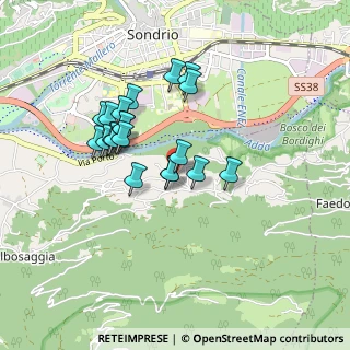 Mappa Via Cà Berardi, 23010 Albosaggia SO, Italia (0.7255)