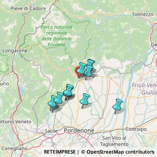 Mappa Via Marciano Ciotti, 33086 Montereale Valcellina PN, Italia (11.08833)