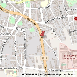 Mappa Via Roma, 290, 33019 Tricesimo, Udine (Friuli-Venezia Giulia)