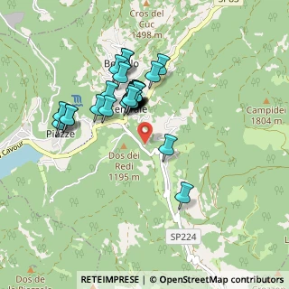 Mappa Str. del Redebus, 38043 Bedollo TN, Italia (0.75667)