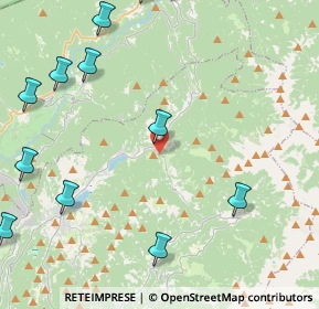 Mappa Str. del Redebus, 38043 Bedollo TN, Italia (6.09692)