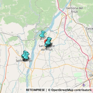 Mappa Via Ciconi, 33038 San Daniele del Friuli UD, Italia (5.75385)