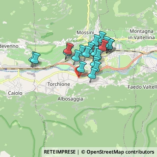 Mappa Via Gerone, 23010 Albosaggia SO, Italia (1.389)