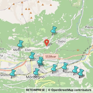 Mappa Frazione Serone, 23010 Civo SO, Italia (2.855)