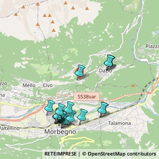 Mappa Frazione Serone, 23010 Civo SO, Italia (2.306)