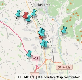 Mappa Via J. F. Kennedy, 33019 Tricesimo UD, Italia (2.94364)