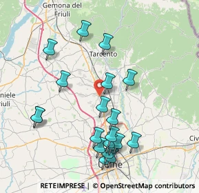 Mappa Via J. F. Kennedy, 33019 Tricesimo UD, Italia (8.16)