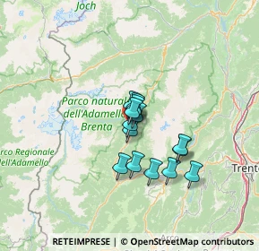 Mappa Via Miliani, 38086 Pinzolo TN, Italia (8.54429)