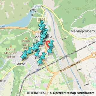 Mappa Via Giulio Ponte, 33086 Montereale Valcellina PN, Italia (0.6375)