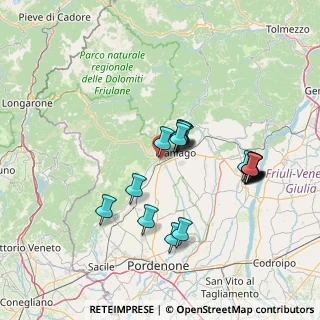Mappa Via Giulio Ponte, 33086 Montereale Valcellina PN, Italia (13.715)