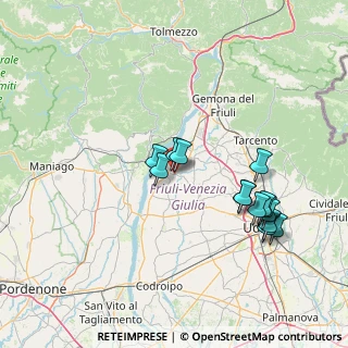 Mappa Via Fagagna, 33038 San Daniele del Friuli UD, Italia (14.32143)