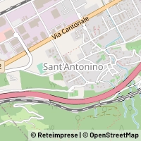 Mapa Porlezza