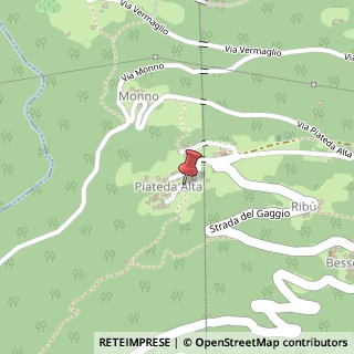 Mappa Via Piateda Alta, 1, 23020 Piateda Alta SO, Italia, 23020 Montagna in Valtellina, Sondrio (Lombardia)