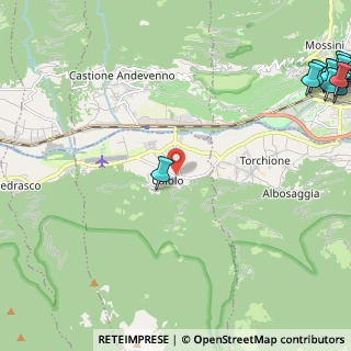 Mappa Via Guglielmo Marconi, 23010 Caiolo SO, Italia (3.875)