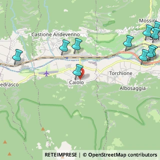 Mappa Via Guglielmo Marconi, 23010 Caiolo SO, Italia (3.03182)