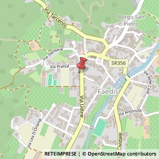 Mappa Via Udine, 8, 33010 Faedis, Udine (Friuli-Venezia Giulia)