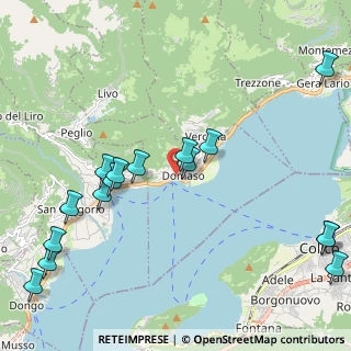Mappa Via Sariolo, 22013 Domaso CO, Italia (2.59188)