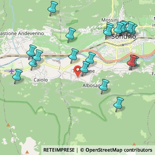Mappa Via Donadelli, 23010 Albosaggia SO, Italia (2.534)