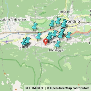 Mappa Via Donadelli, 23010 Albosaggia SO, Italia (1.5815)