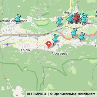 Mappa Via Donadelli, 23010 Albosaggia SO, Italia (2.82083)