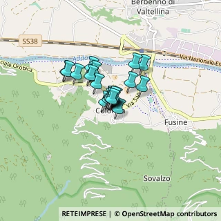 Mappa Via Roma, 23010 Colorina SO, Italia (0.44091)