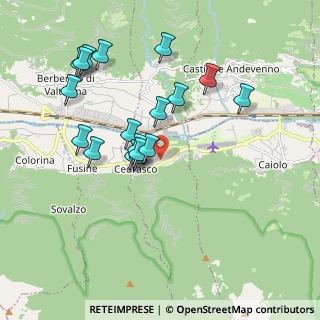 Mappa Via Provinciale, 23010 Cedrasco SO, Italia (1.81611)