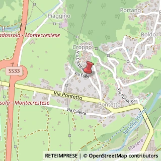 Mappa Via Egro, 24, 28864 Montecrestese, Verbano-Cusio-Ossola (Piemonte)