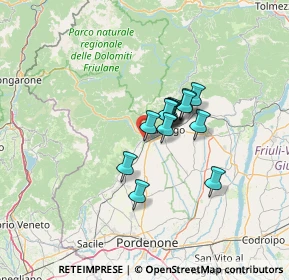 Mappa Via Nazario Sauro, 33086 Montereale Valcellina PN, Italia (7.89857)