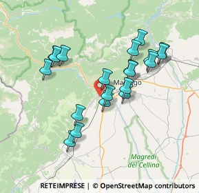 Mappa Via Nazario Sauro, 33086 Montereale Valcellina PN, Italia (6.659)