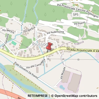 Mappa Via Valeriana, 6, 23016 Cercino, Sondrio (Lombardia)