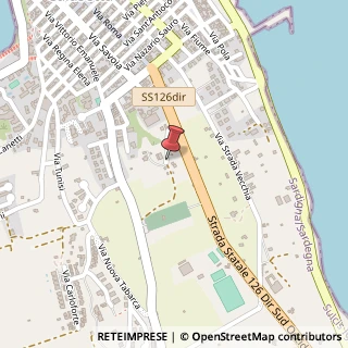 Mappa Via Pietre Gazzette, 14, 09011 Calasetta, Carbonia-Iglesias (Sardegna)
