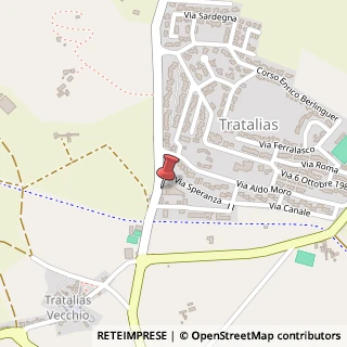 Mappa Via Demetrio Martinelli, 2, 09010 Tratalias, Carbonia-Iglesias (Sardegna)