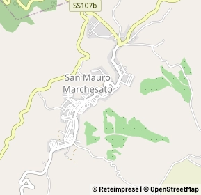 Mappa Via chiesa matrice, 88831 San Mauro Marchesato KR, Italia (0.36538)