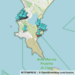 Mappa Via Capo Carbonara, 09049 Villasimius CA, Italia (1.16842)