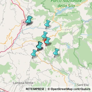 Mappa Piazza roma, 87050 Bianchi CS, Italia (6.13)