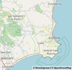 Mappa 88831 San Mauro Marchesato KR, Italia (11.1985)