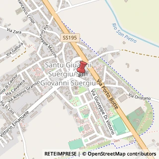 Mappa Via Roma, 5, 09010 San Giovanni Suergiu, Carbonia-Iglesias (Sardegna)
