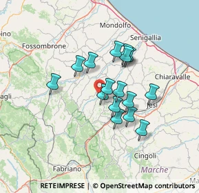 Mappa 60030 Serra De' Conti AN, Italia (10.695)